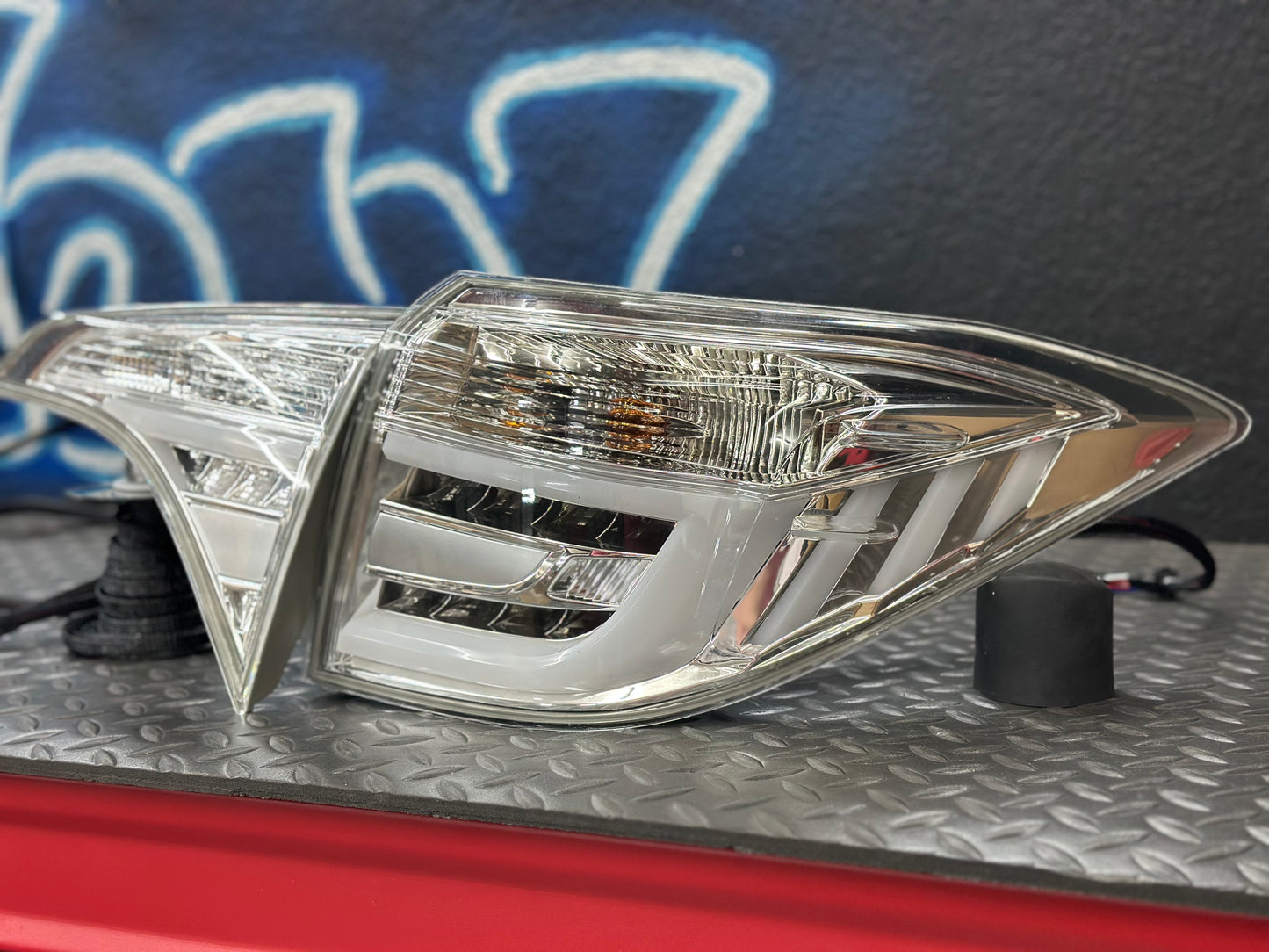 2014-2016 Toyota Corolla Clear RGB Tail Lights