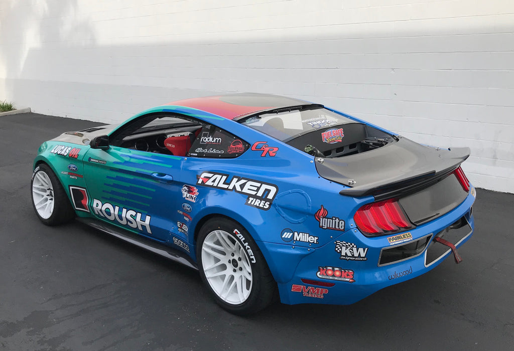 2018 - 2020 Mustang Carbon Fiber Type-JTP Front & Rear Fender Flare Kit (10 PCS)