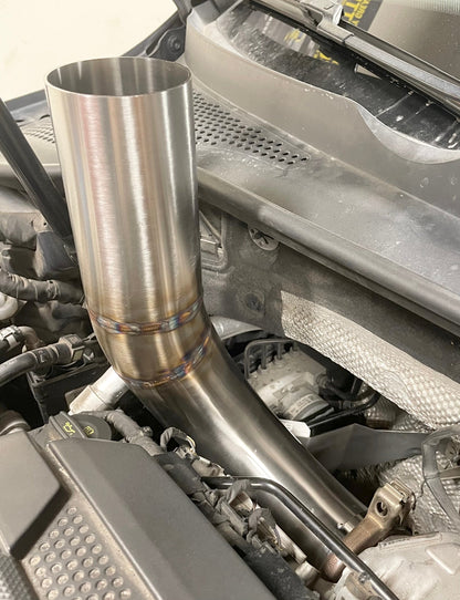 CCdesign 15-21 Audi 8V A3/S3 & Volkswagen MK7/7.5 Golf GTI/R Hood Exit Exhaust