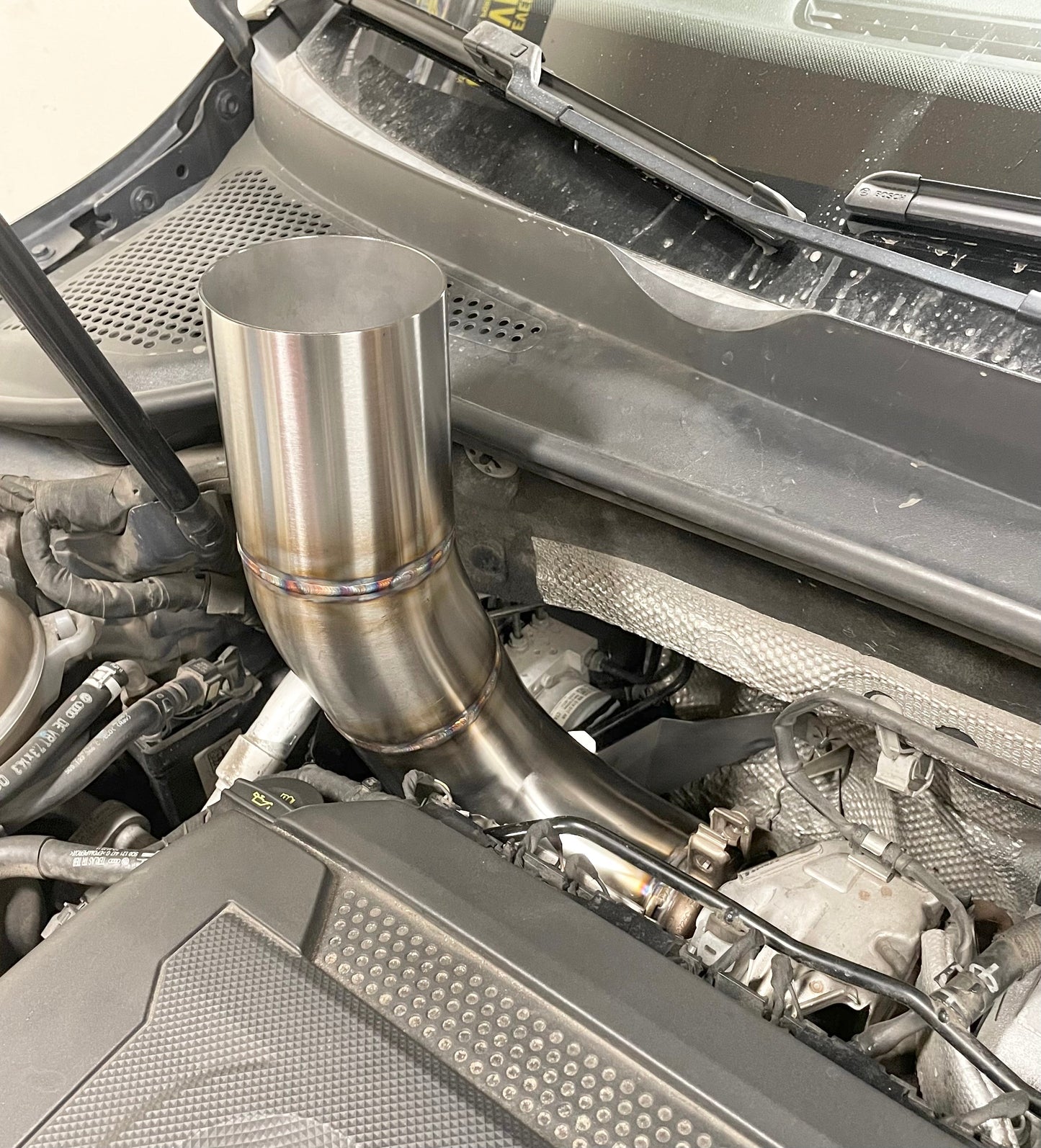 CCdesign 15-21 Audi 8V A3/S3 & Volkswagen MK7/7.5 Golf GTI/R Hood Exit Exhaust