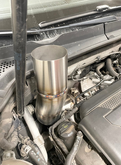 CCdesign 15-21 Audi 8V A3/S3 & Volkswagen MK7/7.5 Golf GTI/R Hood Exit Exhaust