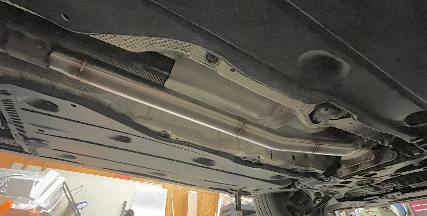 CCdesign 4" Downpipe MK7/7.5 VW Golf R & 8V/8S Audi A3/S3 AWD