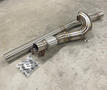 CCdesign 4" Downpipe MK7/7.5 VW Golf R & 8V/8S Audi A3/S3 AWD