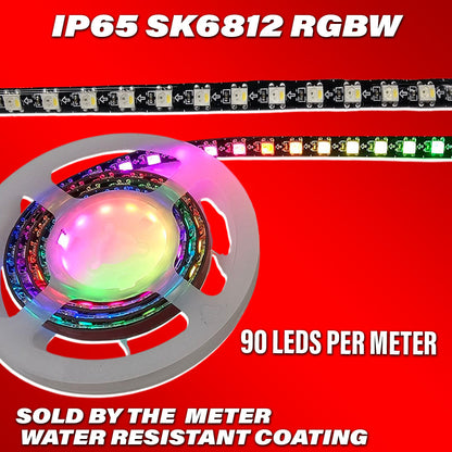 IP65 Water-Resistant Flow Series SK6812RGBW LED Strip