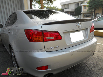 [JPMCarbon] OEM Style Carbon Fiber Trunk Spoiler Fits For 2006-2013 Lexus IS250 IS350 ISF Sedan Only