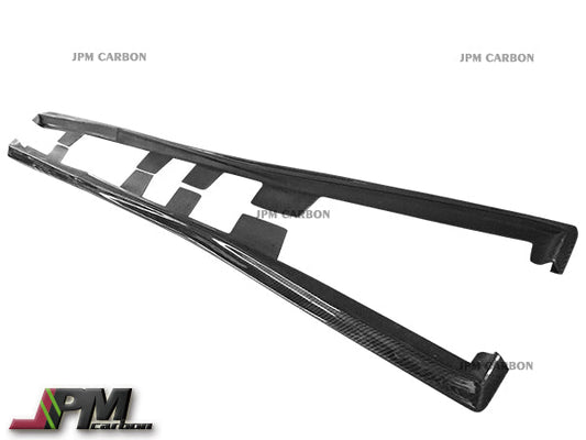 JDM Style Carbon Fiber Side Skirt Add-on Lips Fits For 2014-2020 Lexus IS with F-Sport Package Only