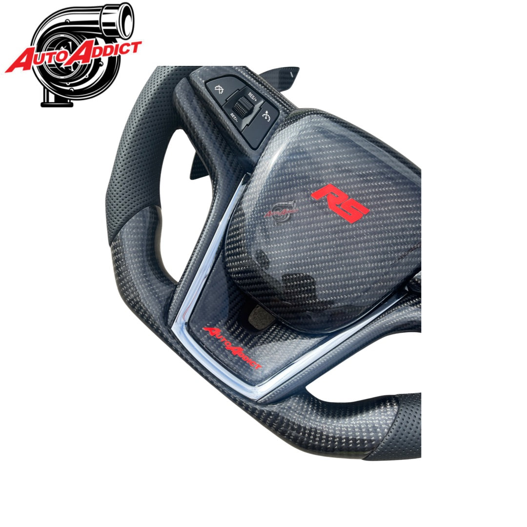 2012-2015 Chevy Camaro Custom Carbon Fiber Steering Wheel