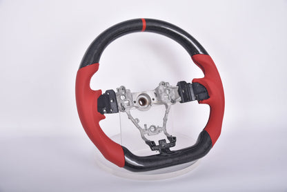 JDMuscle [15-21 WRX/STI] Custom Carbon Fiber Steering Wheel