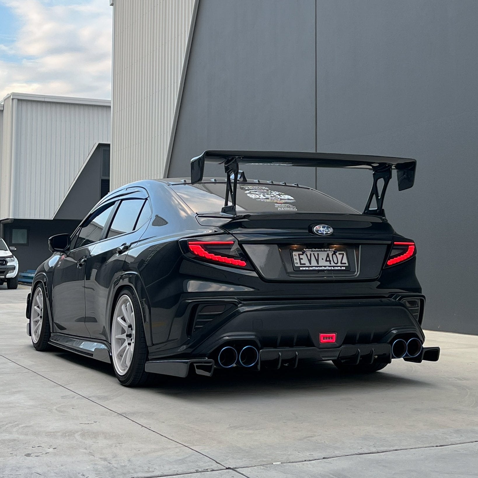 JDMuscle [22-25 WRX] Carbon Fiber V2 Rear Diffuser – NTXGlow