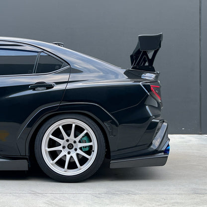 JDMuscle [22-25 WRX] Carbon Fiber V2 Rear Spats