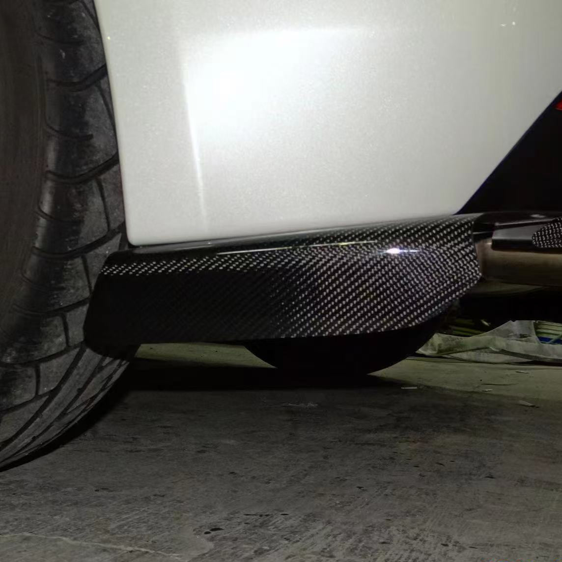 JDMuscle [08-14 WRX/STI] Carbon Fiber Rear Spats V1 | JDM-WRX08-27