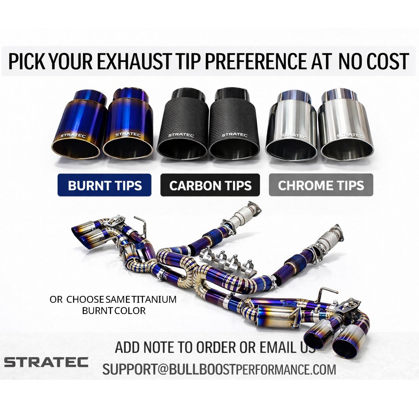 Titanium Catback Exhaust System with Free Flow Downpipes for Mercedes Benz G63 AMG W464 4.0T