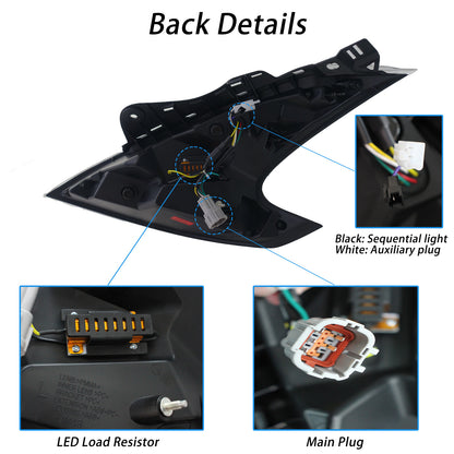NTXGlow RGB CLEAR tail lights (2009 - 2021 Nissan 370z)