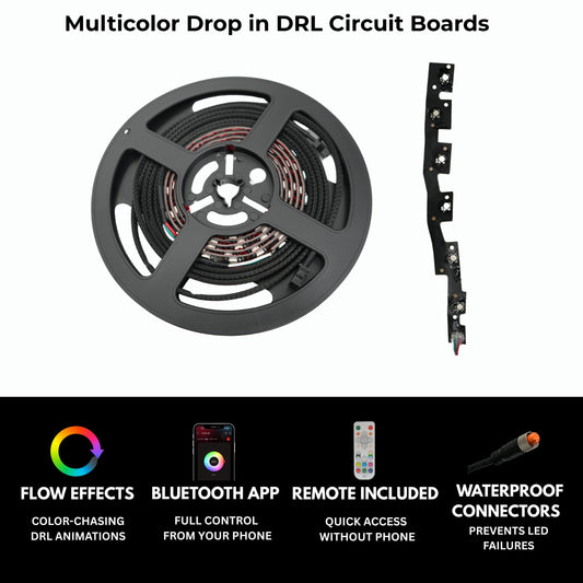 Infiniti Q50 Multicolor Flow DRL Boards (2014-2024)