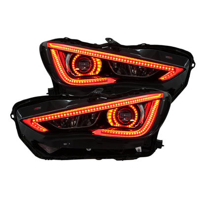 Infiniti Q60 DRL Boards (Multicolor Flow) 2016-2022