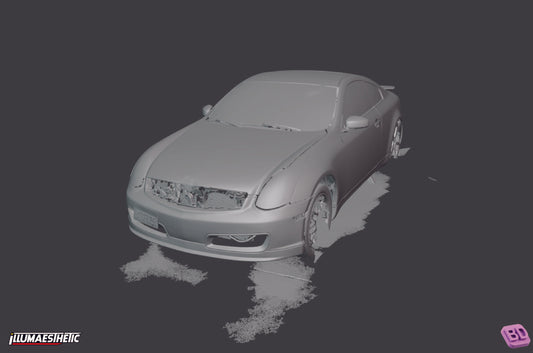 Infiniti G35 Coupe (V35) 3D Scan (2003-2007)