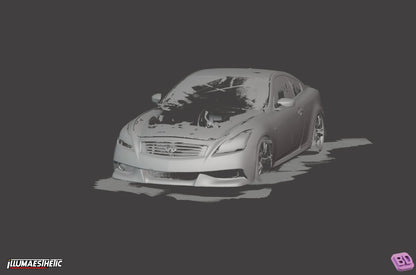 Infiniti G37 Coupe (V36) 3D Scan (2007-2015)