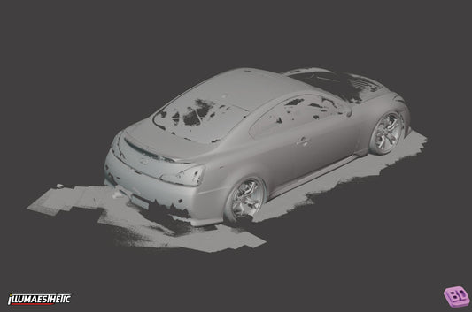 Infiniti G37 Coupe (V36) 3D Scan (2007-2015)