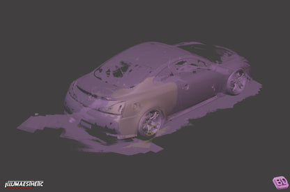 Infiniti G37 Coupe (V36) 3D Scan (2007-2015)