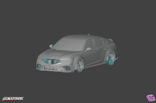 Acura Integra Type S (DE5) 3D Scan (2022+)