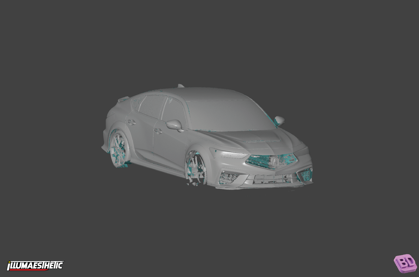 Acura Integra Type S (DE5) 3D Scan (2022+)