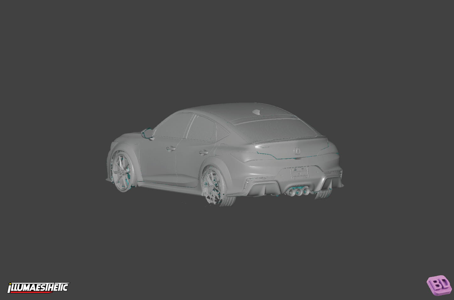Acura Integra Type S (DE5) 3D Scan (2022+)