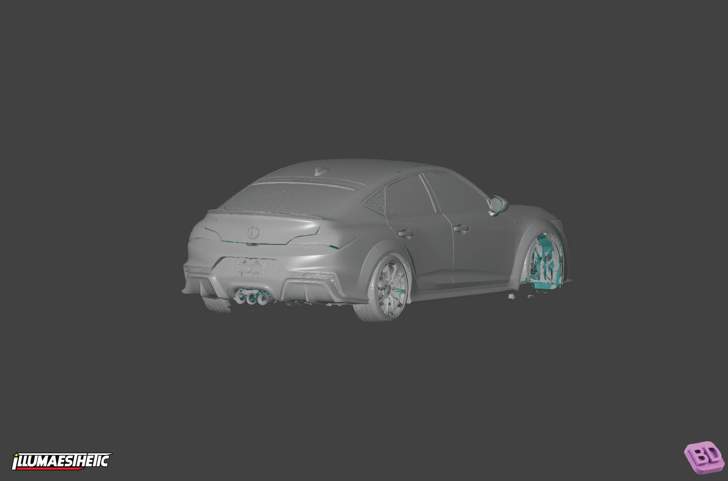 Acura Integra Type S (DE5) 3D Scan (2022+)
