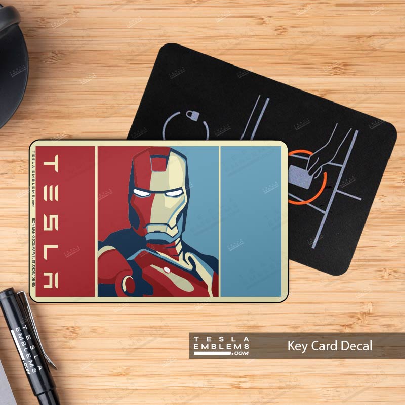 Iron Man Portrait | NFC Key Card Wrap