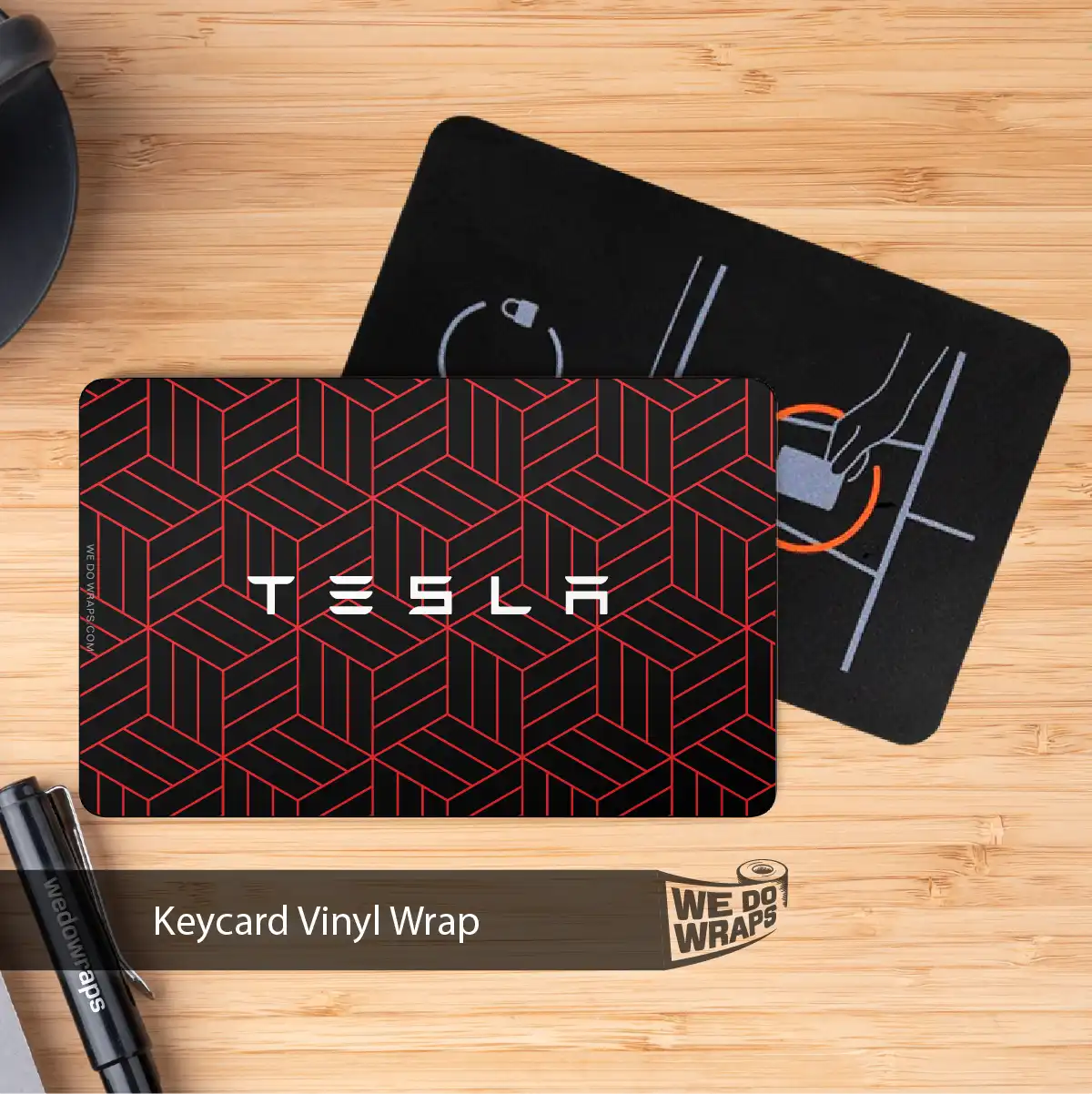 Isometric 3D Pattern | NFC Key Card Wrap – NTXGlow