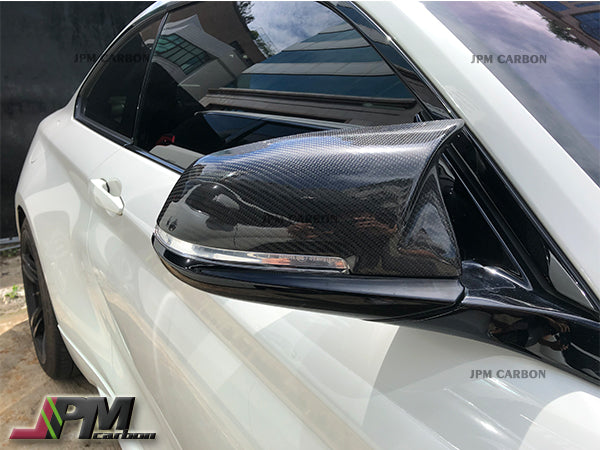 [JPMCarbon] M Style Carbon Fiber Replacement Mirror Covers Fits For BMW F20 F21 F22 F30 F32 F33 F36