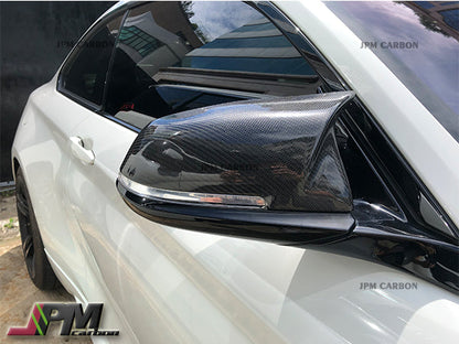 [JPMCarbon] M Style Carbon Fiber Replacement Mirror Covers Fits For BMW F20 F21 F22 F30 F32 F33 F36