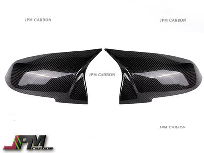 [JPMCarbon] M Style Carbon Fiber Replacement Mirror Covers Fits For BMW F20 F21 F22 F30 F32 F33 F36