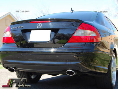 AMG Style Carbon Fiber Trunk Spoiler Fits For 2003-2009 Mercedes-Benz W209 CLK-Class Coupe/Convertible