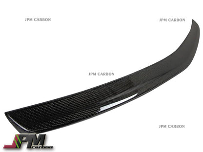 AMG Style Carbon Fiber Trunk Spoiler Fits For 2010-2016 Mercedes-Benz W212 E-Class Sedan Only
