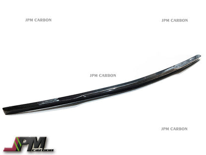 DP Style Carbon Fiber Trunk Spoiler Fits For 2010-2016 Mercedes-Benz W212 E-Class Sedan Only