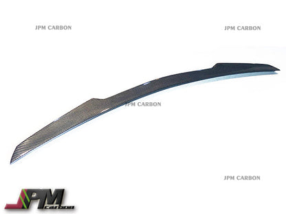 DP Style Carbon Fiber Trunk Spoiler Fits For 2010-2016 Mercedes-Benz W212 E-Class Sedan Only