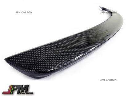 AMG Style Carbon Fiber Trunk Spoiler Fits For 2004-2010 Mercedes-Benz W219 CLS-Class Sedan Only