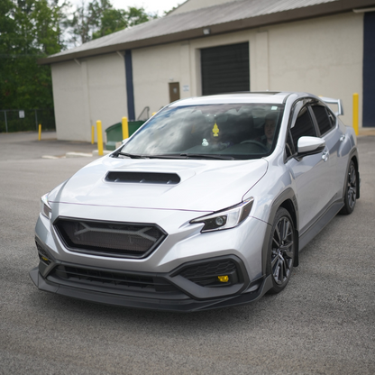 JDMuscle [22-25 WRX] CS Style V1 Front Bumper Grille-Paint Matched/Gloss Black