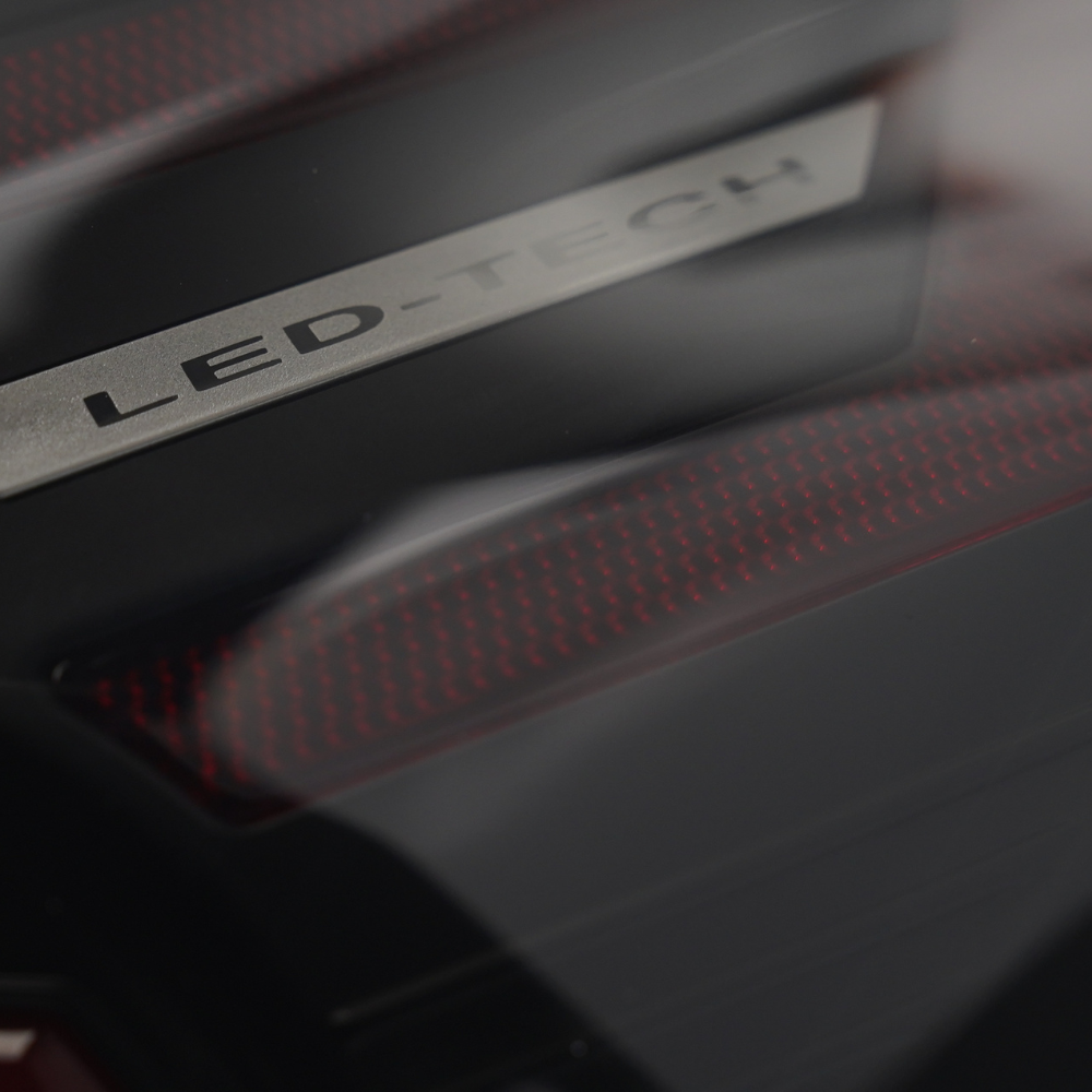 JDMuscle 15-21 WRX/STI Version LB Sequential LED Tail Lights Clear Lens with Black Base