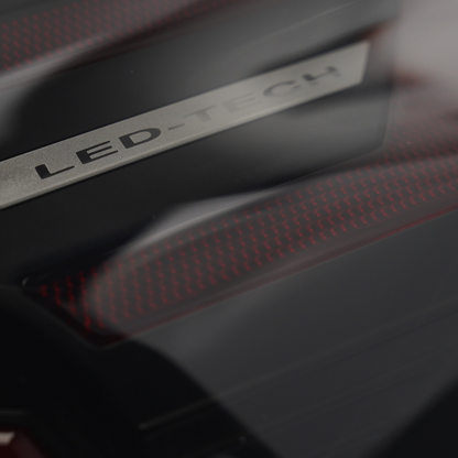 JDMuscle 15-21 WRX/STI Version LB Sequential LED Tail Lights Clear Lens with Black Base