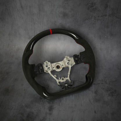 JDMuscle [15-21 WRX/STI] Custom Carbon Fiber Steering Wheel