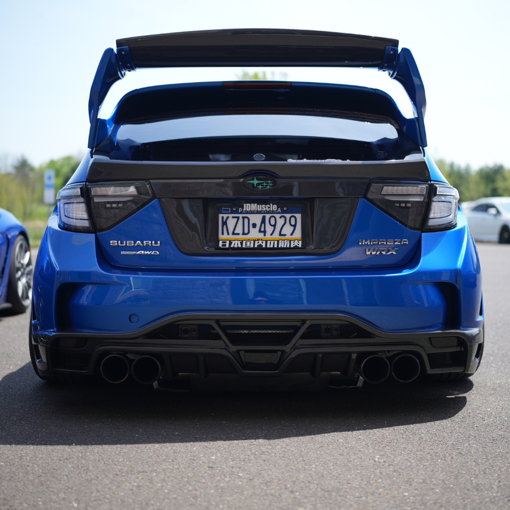 JDMuscle [10-14 WRX/ 08-14] STI VS Style Rear Bumper