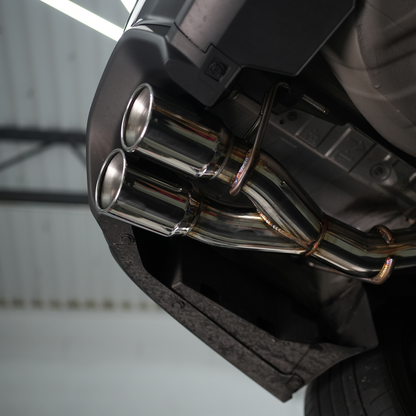 JDMuscle 22-25 WRX VB 4" Axle Back Muffler Delete Exhaust