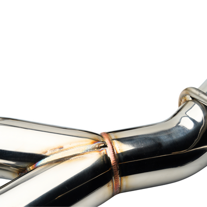 JDMuscle 22-25 WRX VB 4" Axle Back Muffler Delete Exhaust