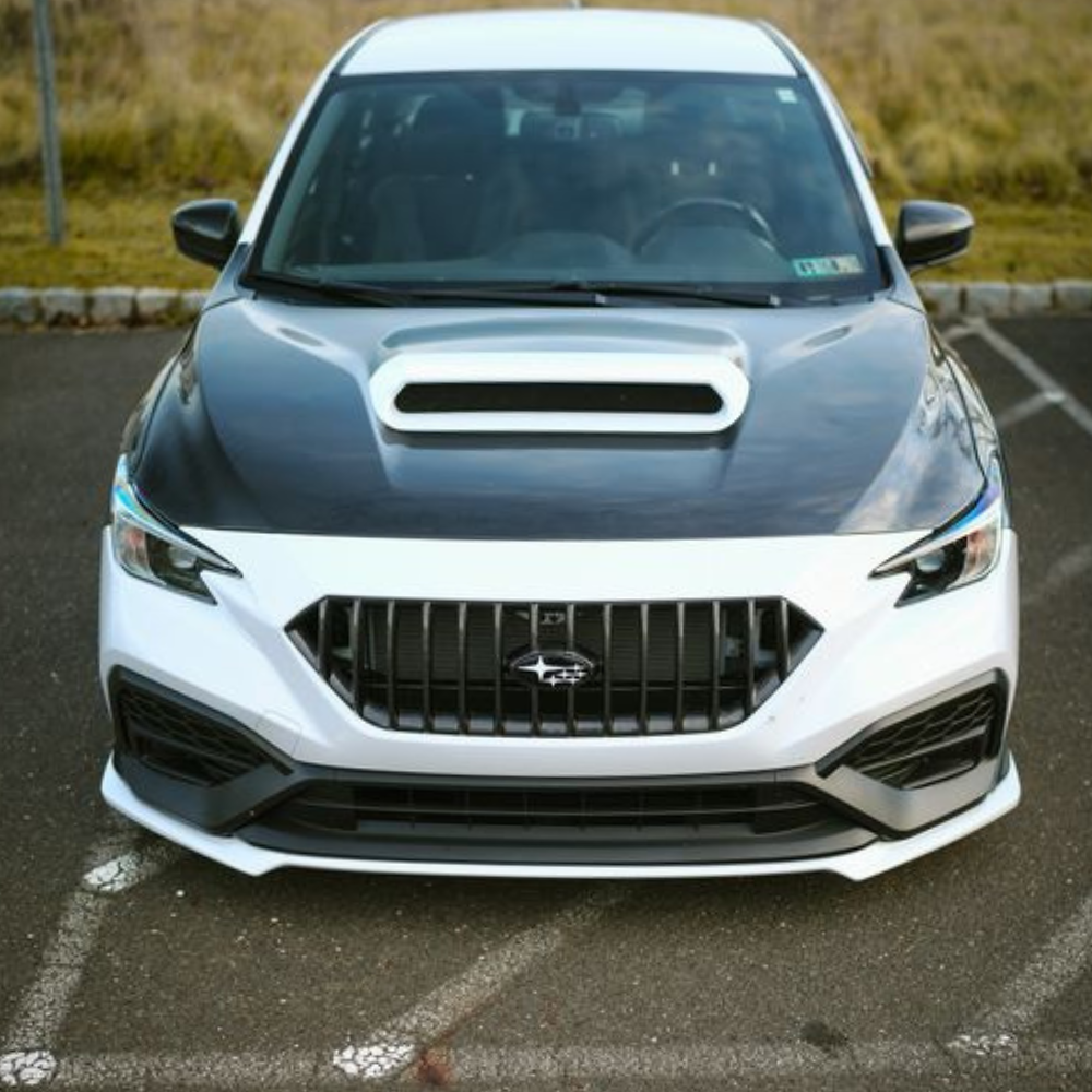 JDMuscle [22-25 WRX] Carbon Fiber Front Bumper Grille - Amuga Style