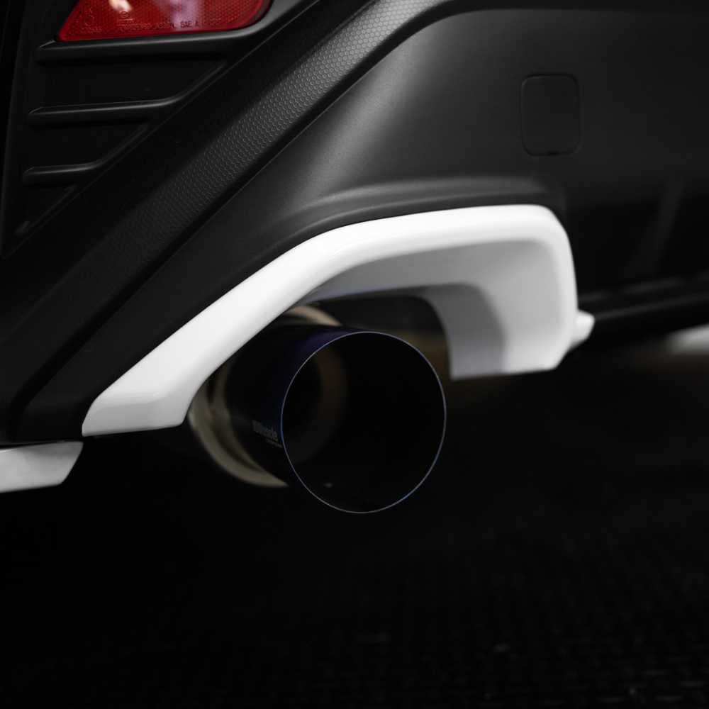 JDMuscle [22-25 WRX] Paint Matched Exhaust Finisher Trim Replacements