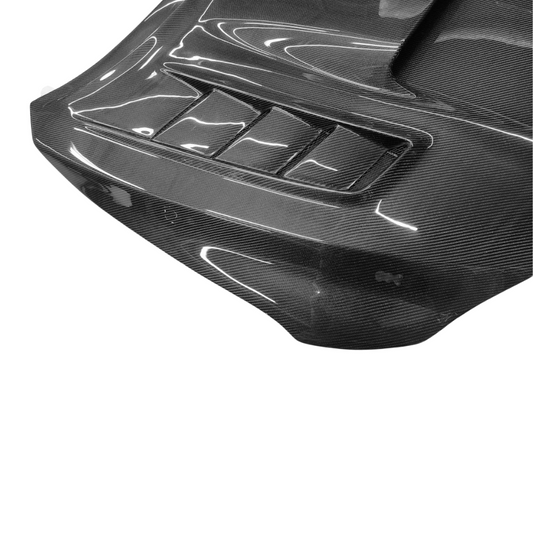 JDMuscle [22-25 WRX] Carbon Fiber Hood V2