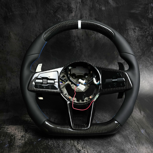 JDMuscle [23+ Nissan Z] Custom Carbon Fiber Steering Wheel