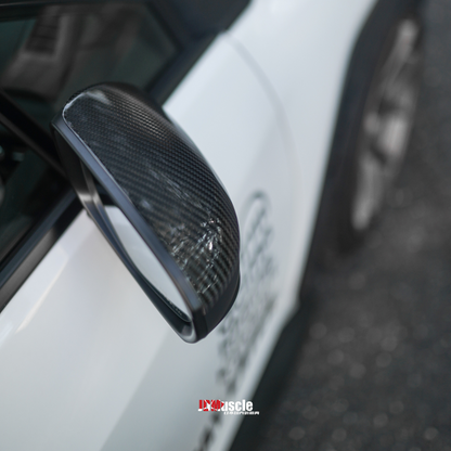 JDMuscle [22-25 WRX] Carbon Fiber Side Mirror Covers