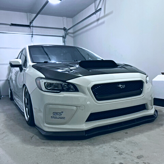 JDMuscle [15-17 WRX/STI] Fog Light Covers-Gloss Black/Paint Matched